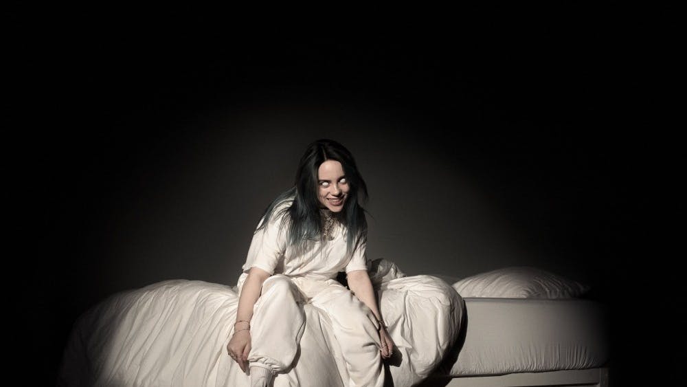 "WHEN WE ALL FALL ASLEEP, WHERE DO WE GO?" album cover.