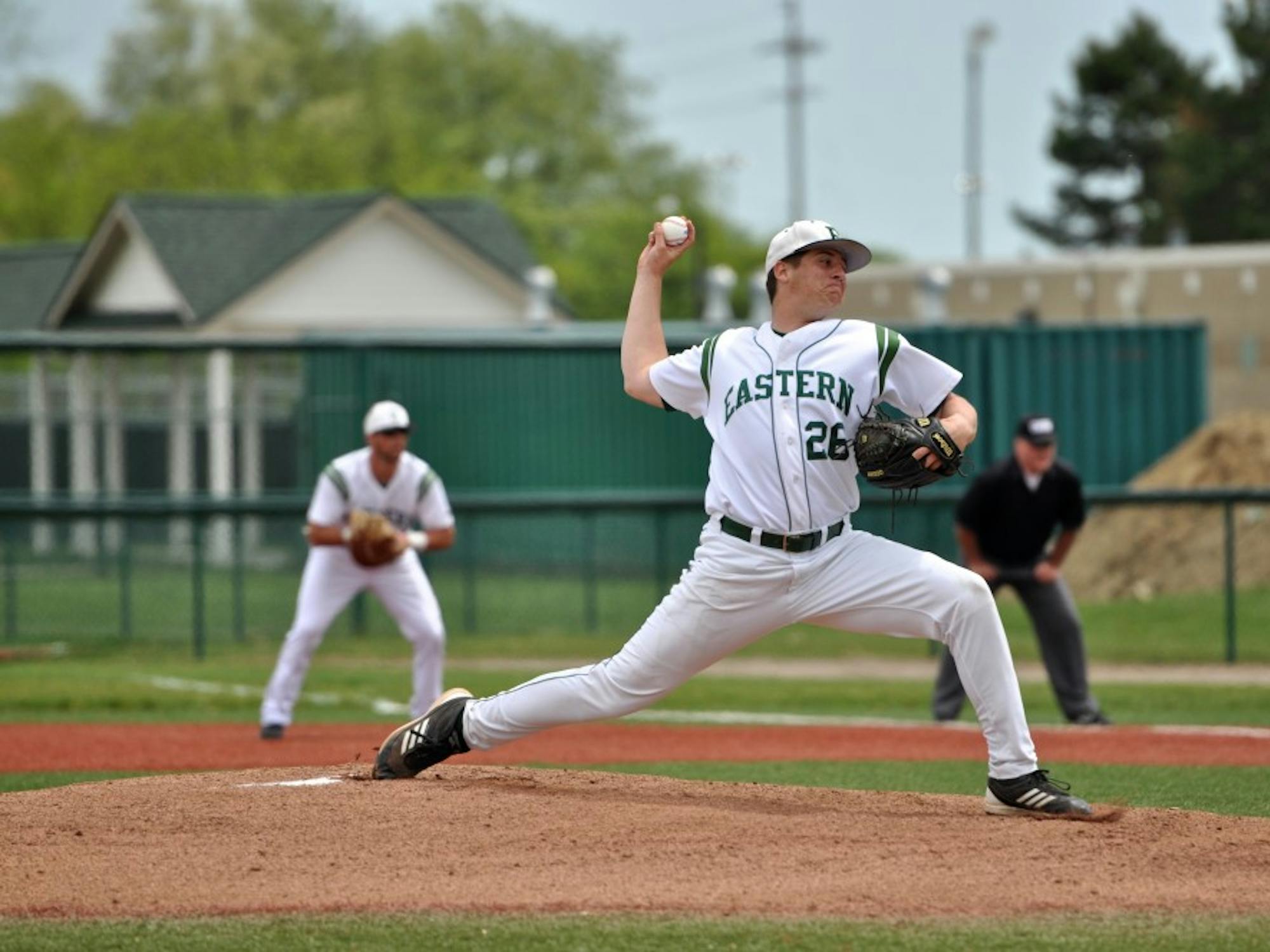 Eastern Michigan freshman starting pitcher Ryan Lavoie (3-3) picked up the loss, allowing four runs in the first inning. Redshirt senior Bo Kinder went 1-for-4 on the day and had one RBI.