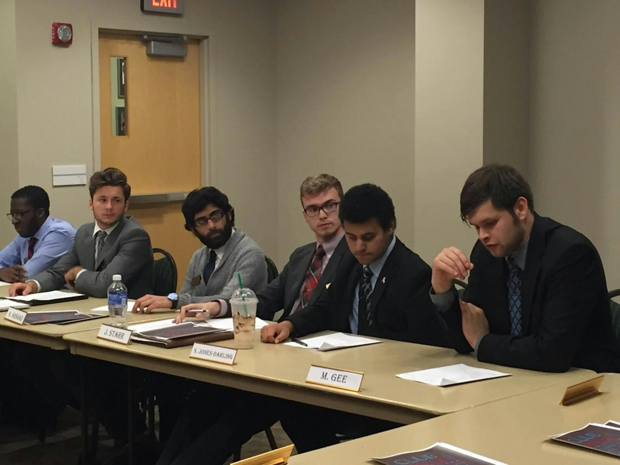 The Student Senate held it's regular meeting on Nov. 18.