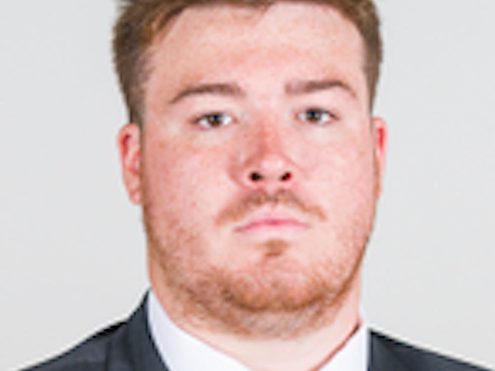 Brian Dooley, from Bowling Green, Ohio, is a fifth-year senior offensive lineman, and a graduate student at Eastern Michigan University. (Courtesy: EMU Athletics)