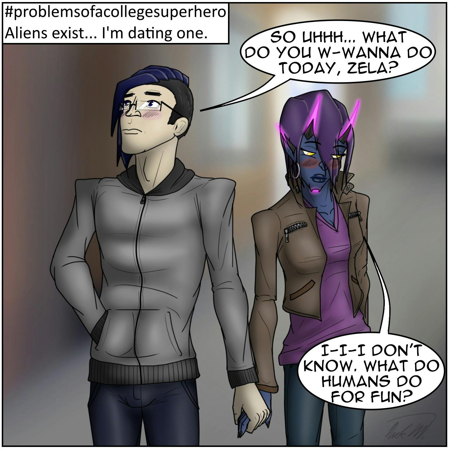 #problemsofacollegesuperhero