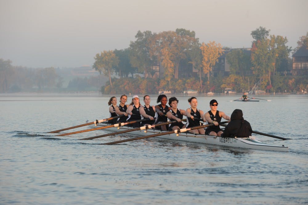 The rowing team