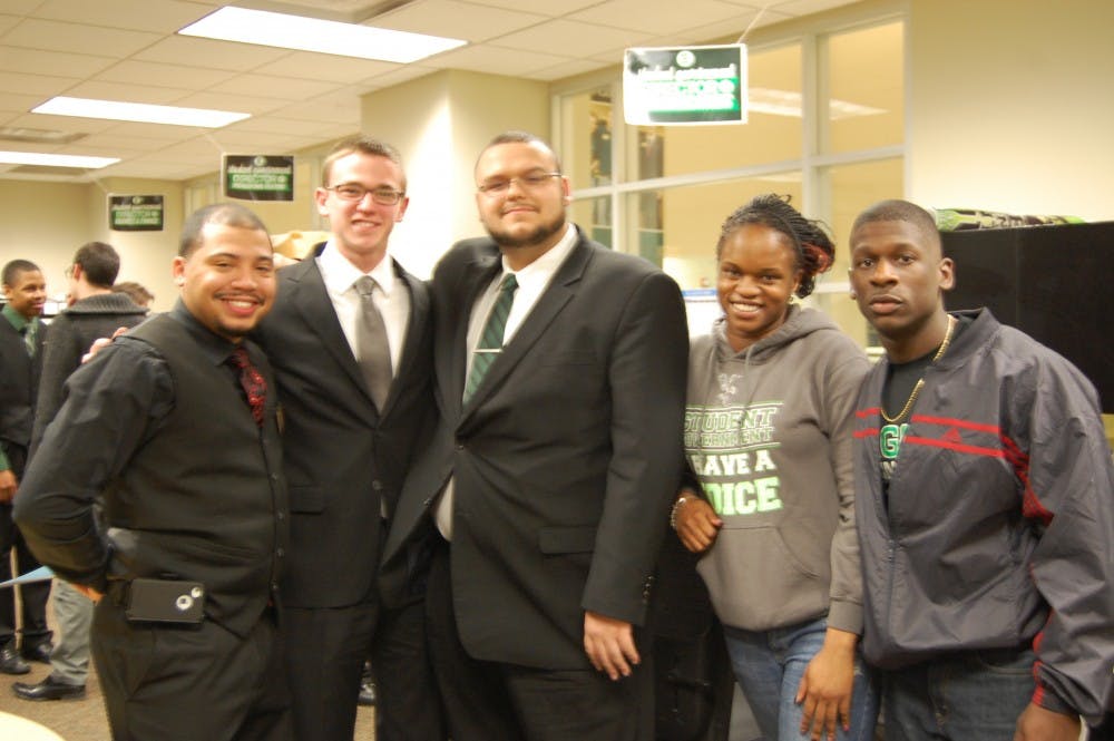 	New and returning Student Government senators.