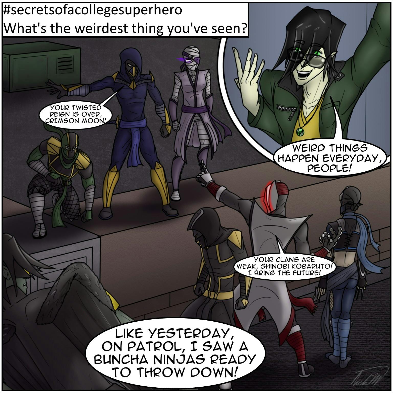 #secretsofacollegesuperhero