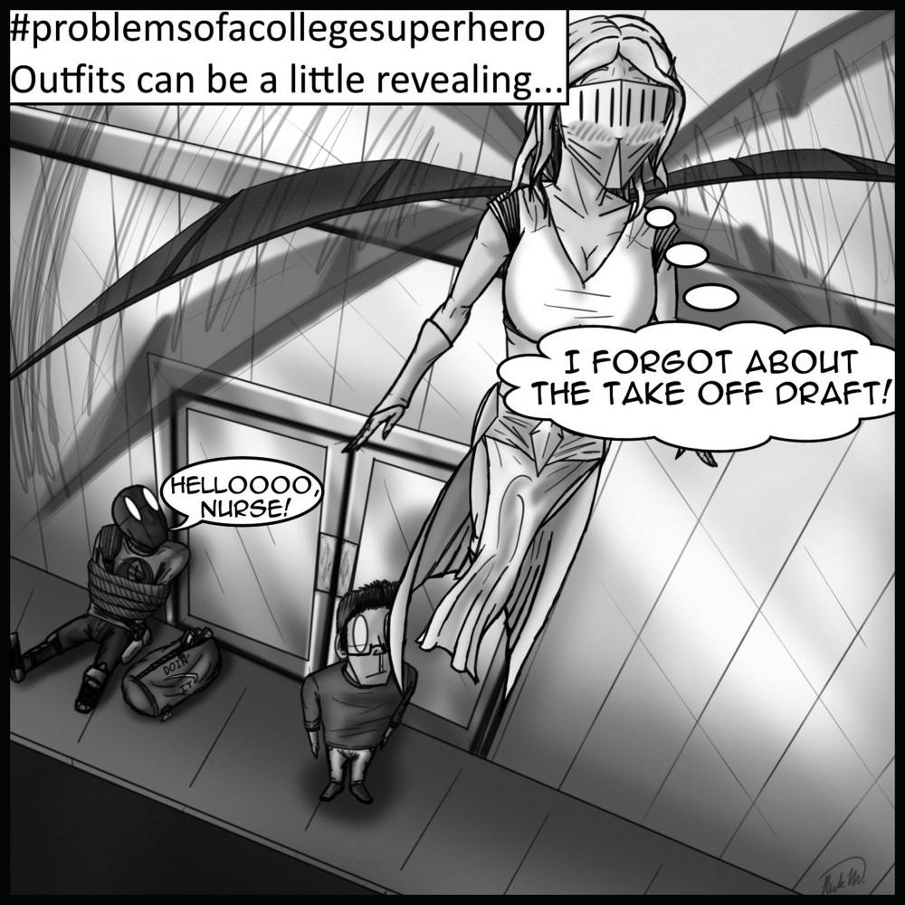 #problemsofacollegesuperhero: Feb. 19