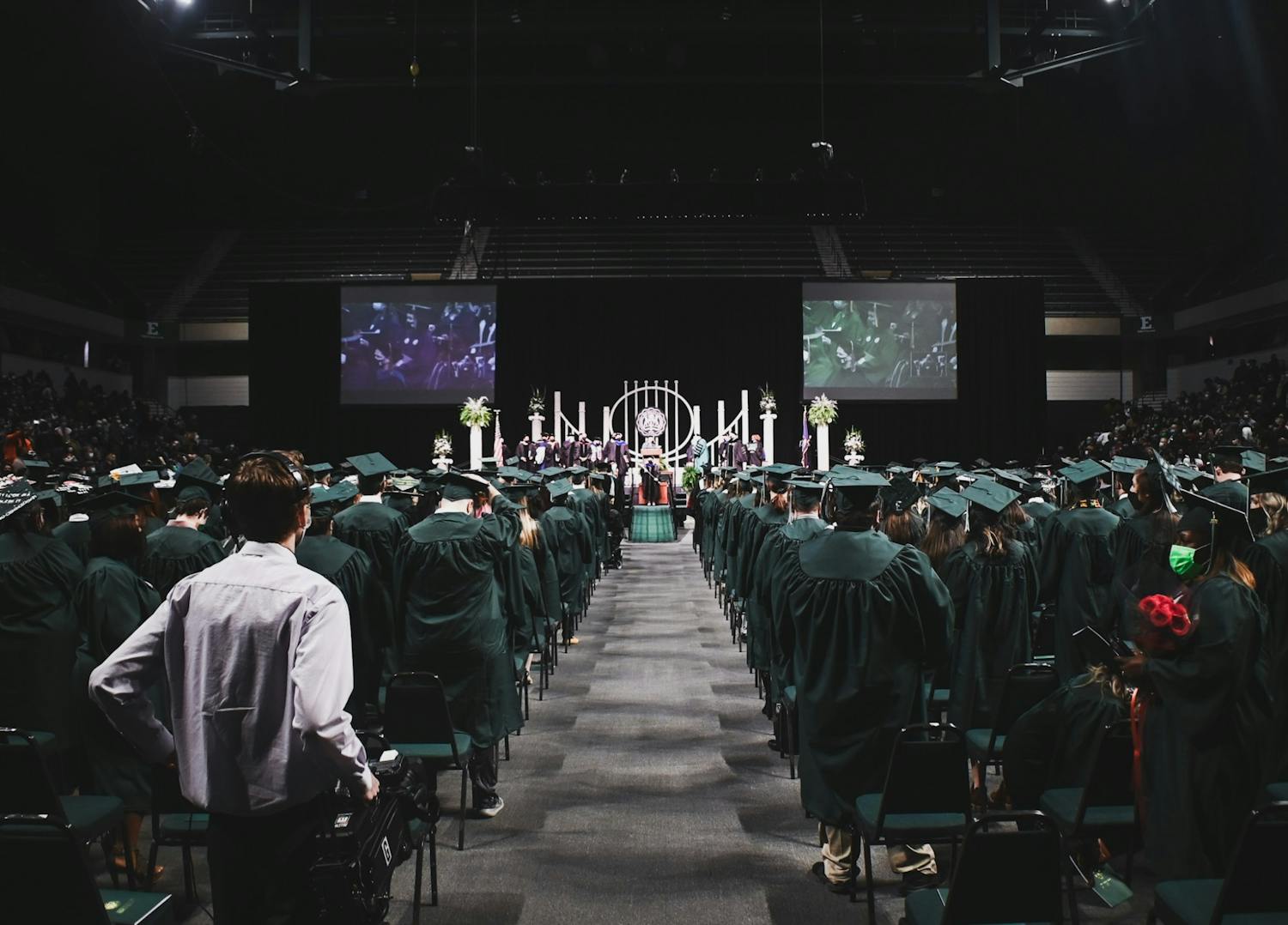 EMU Fall 2021 commencement ceremony 
