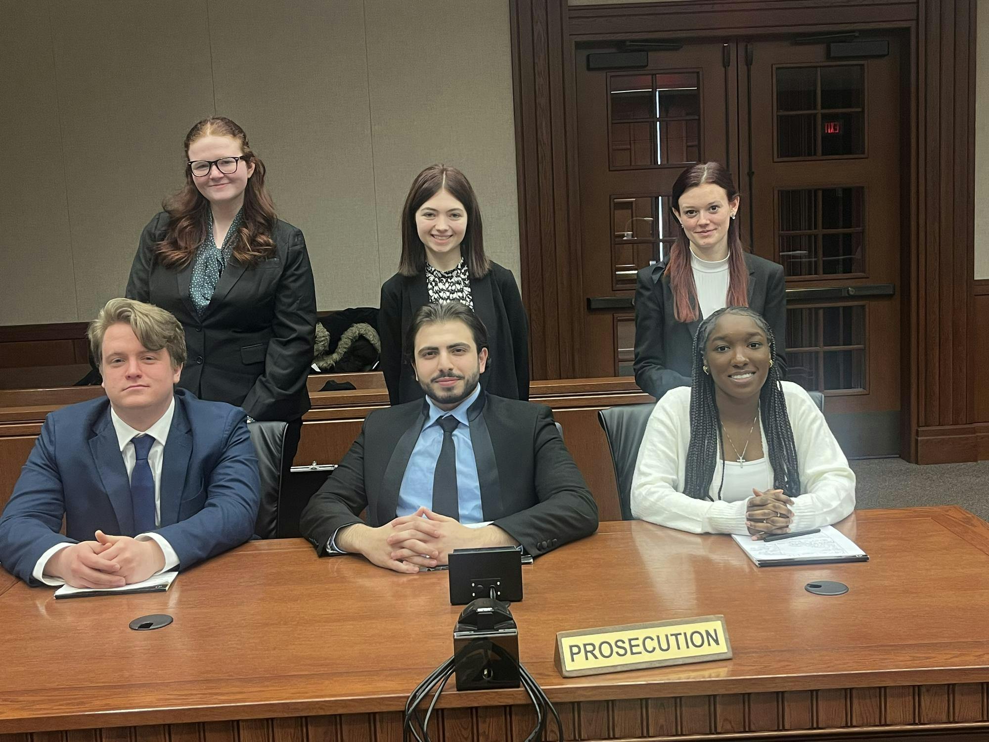 EMU Mock Trial 2024 prosecution team