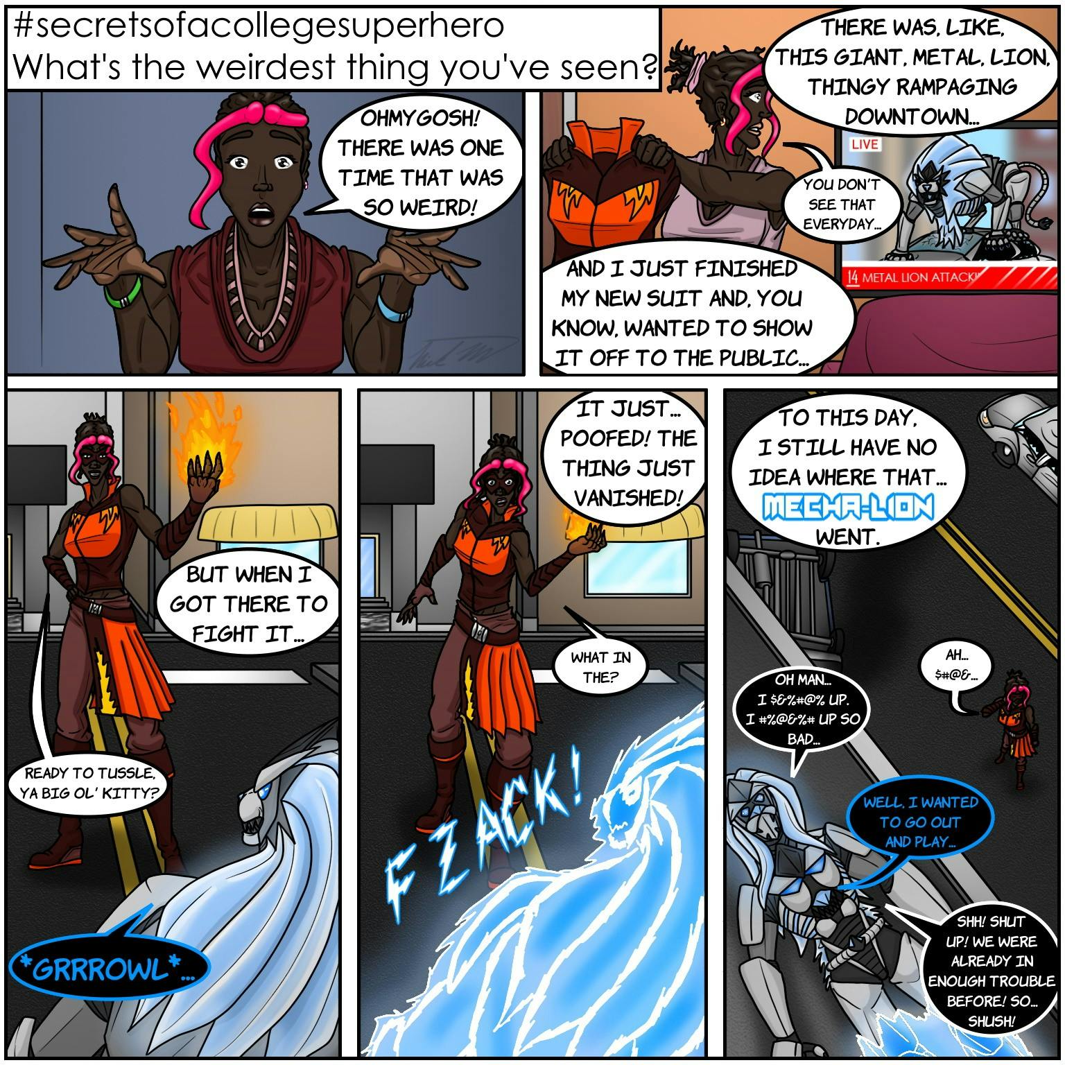 #secretsofacollegesuperhero