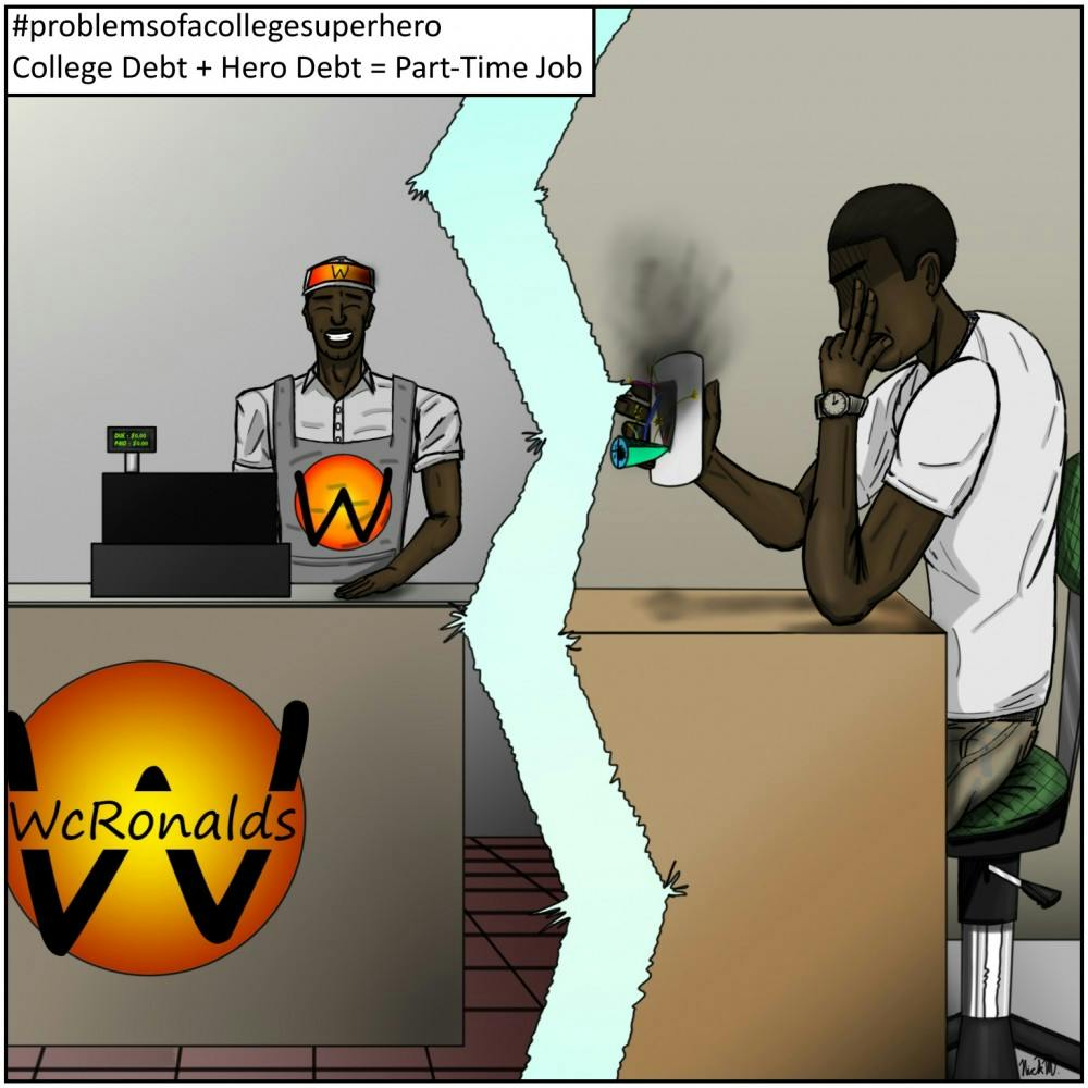 Problems Of A College Superhero