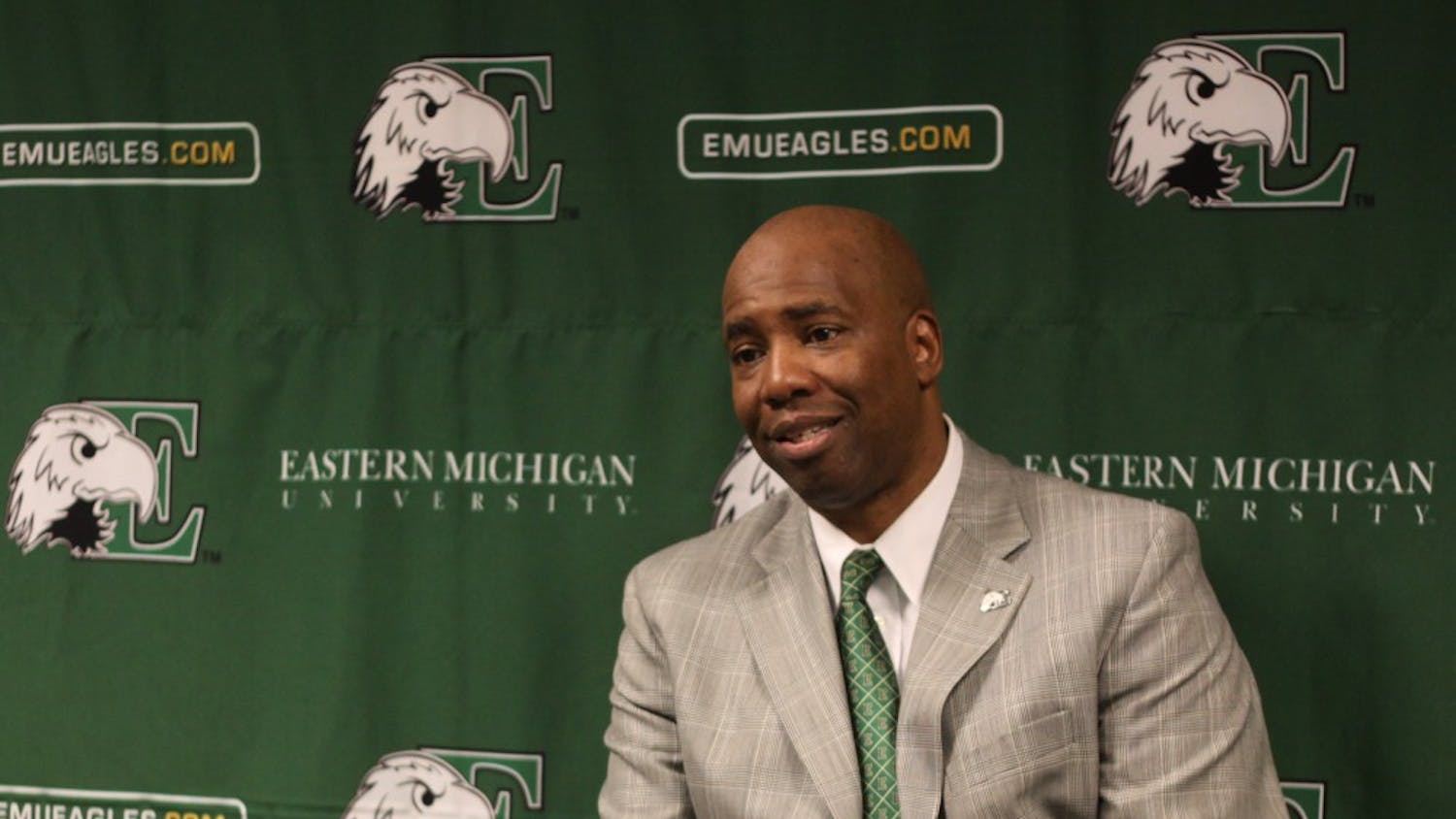 EMU basketball coach Charles Ramsey