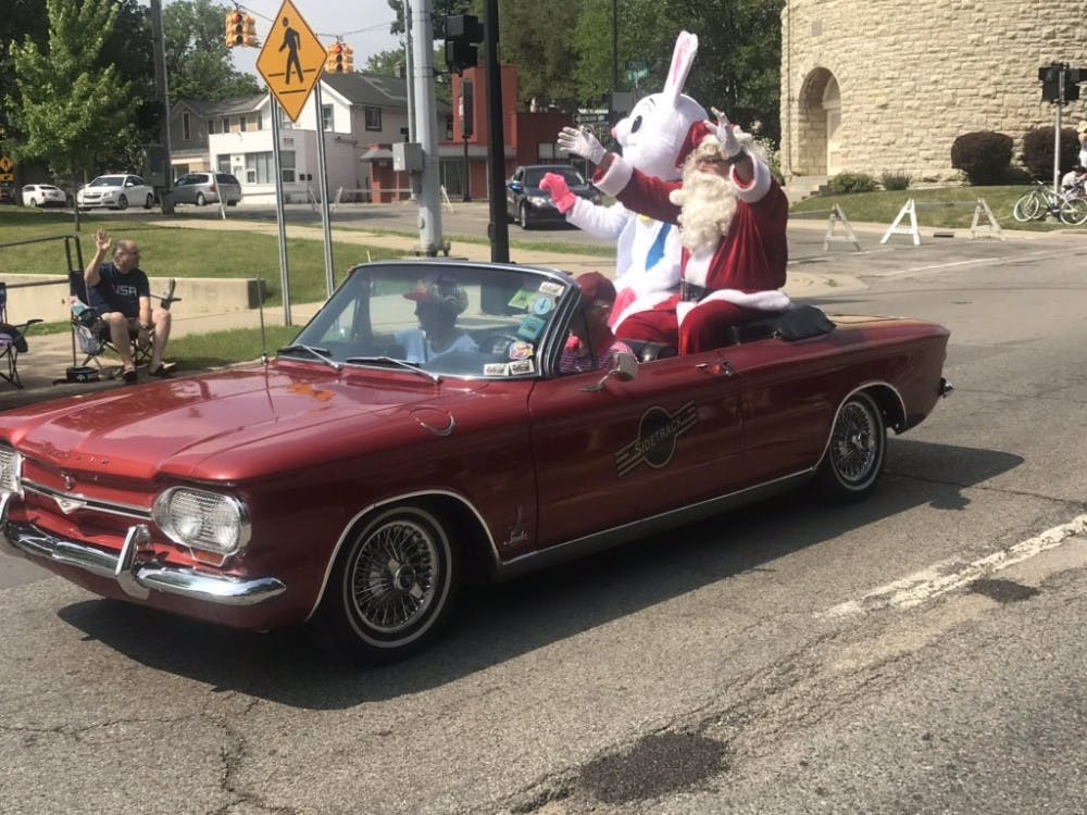 Santa and Easter Bunny