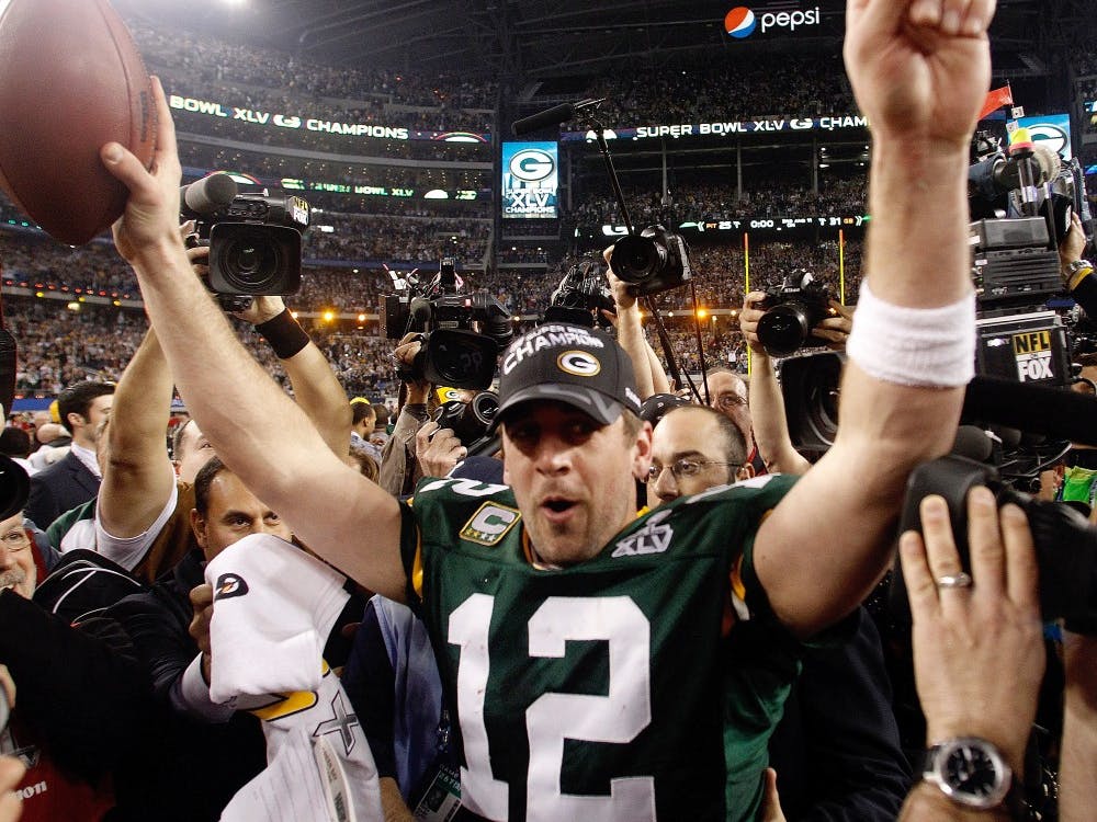 Packers’ QB Aaron Rodgers led his team to a Super Bowl win and was awarded MVP.