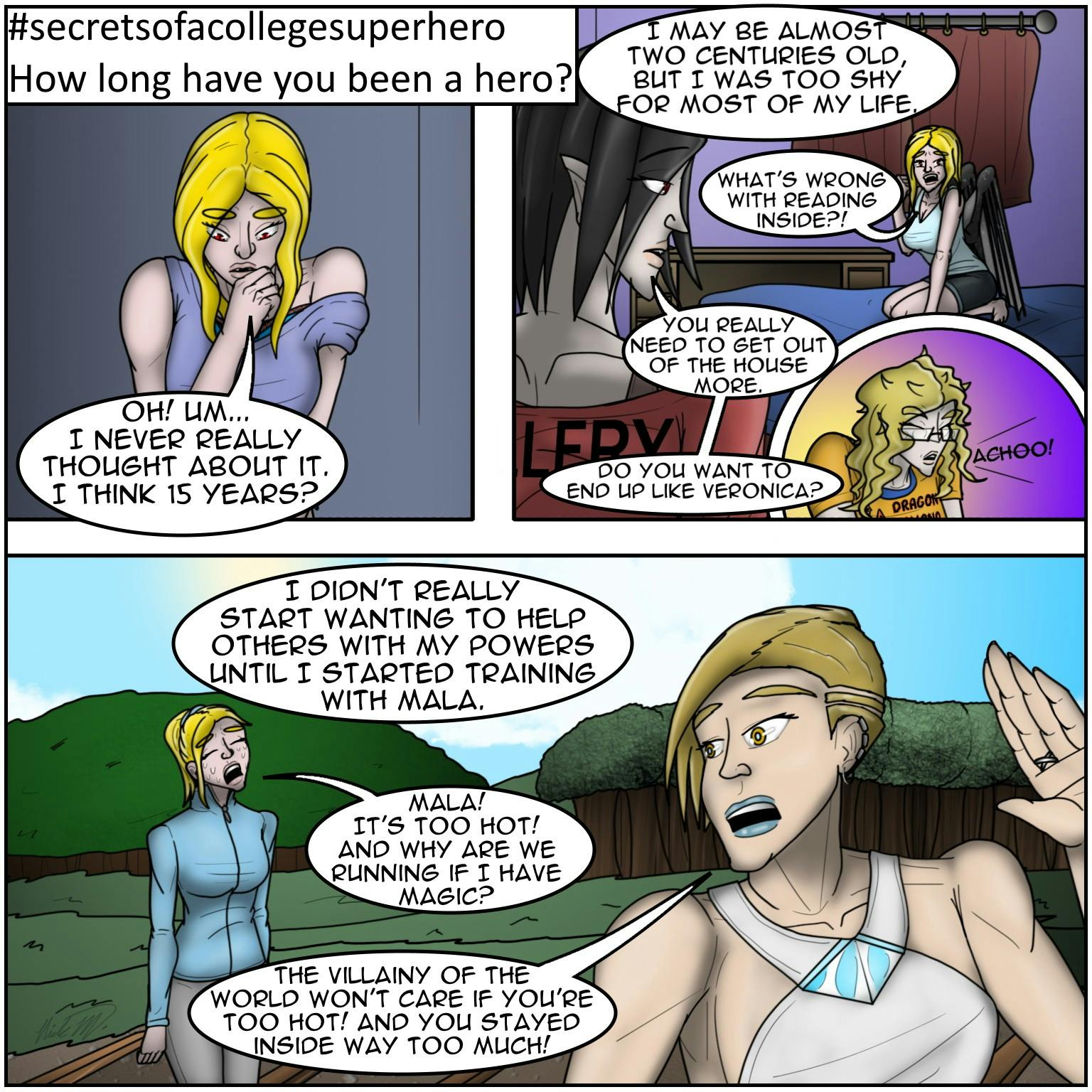 #secretsofacollegesuperhero