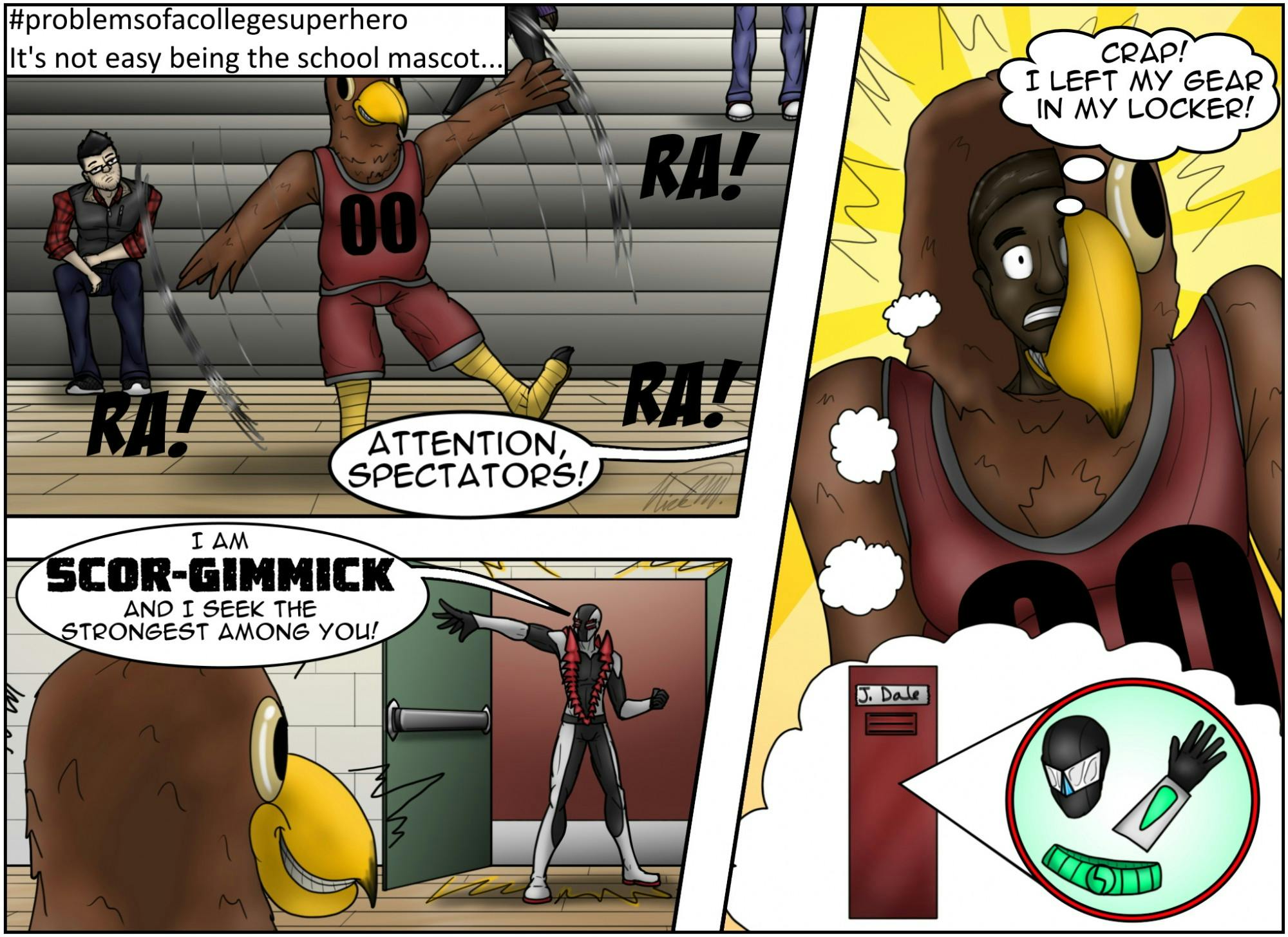#problemsofacollegesuperhero