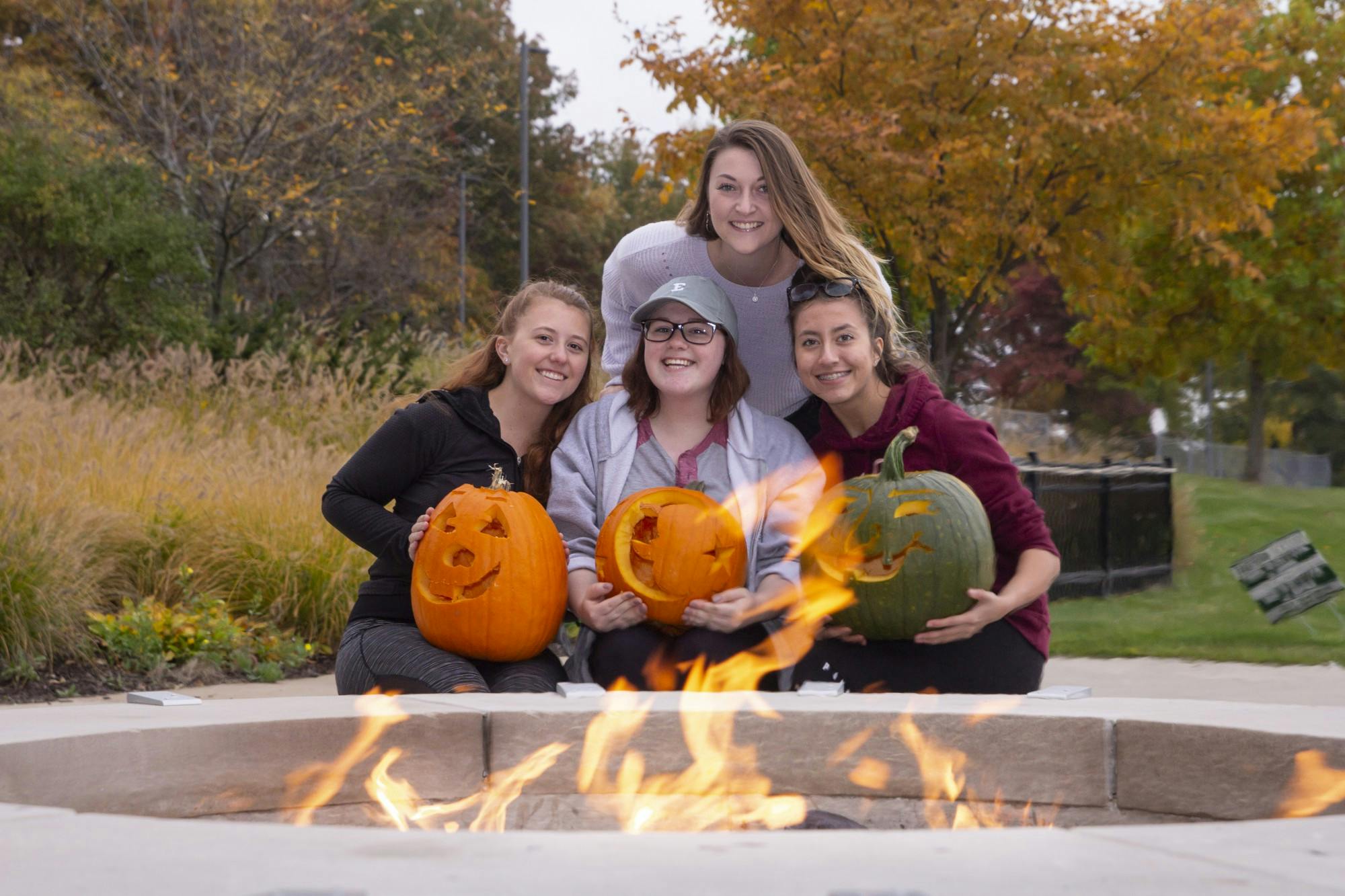 5th annual EMU pumpkin carving