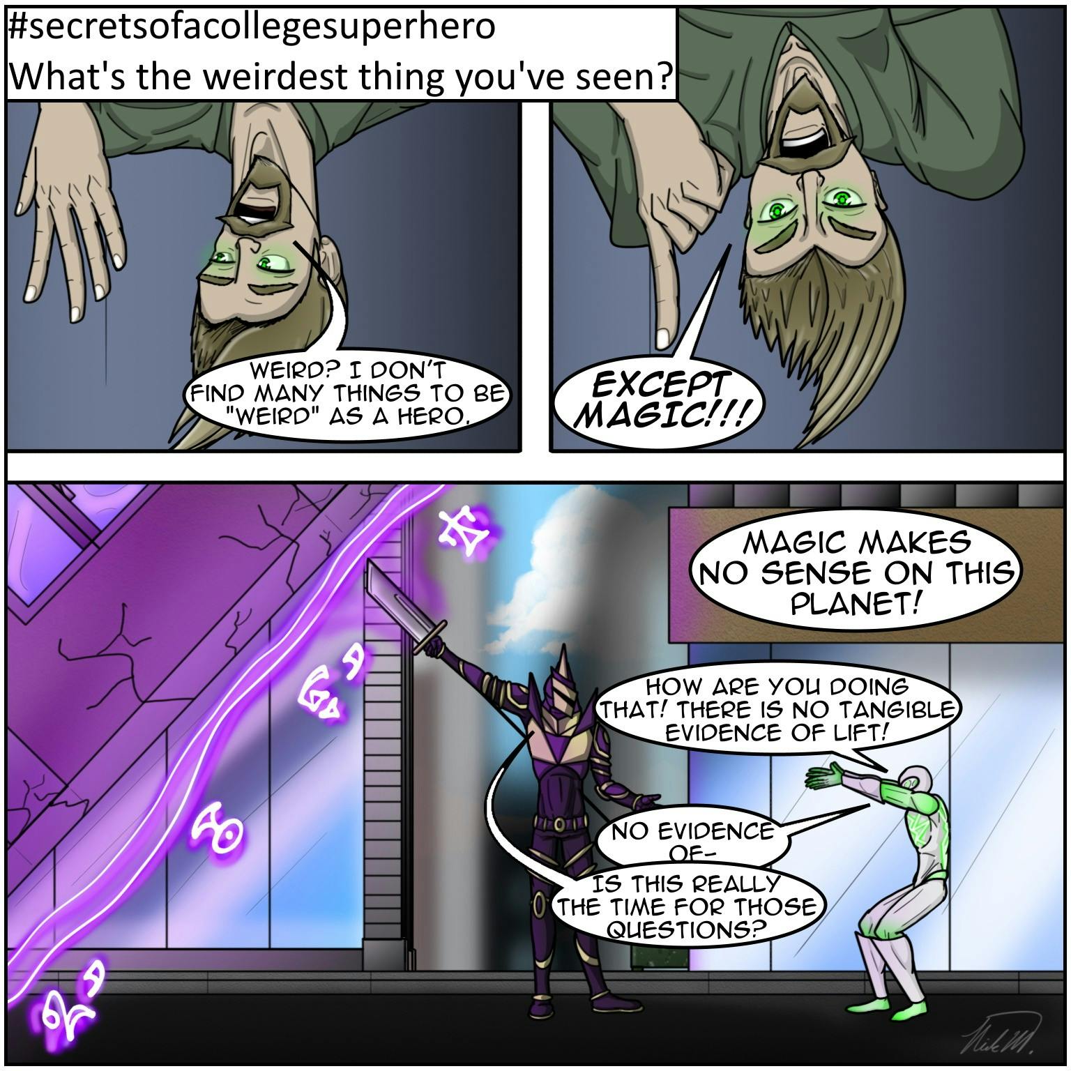 #secretsofacollegesuperhero