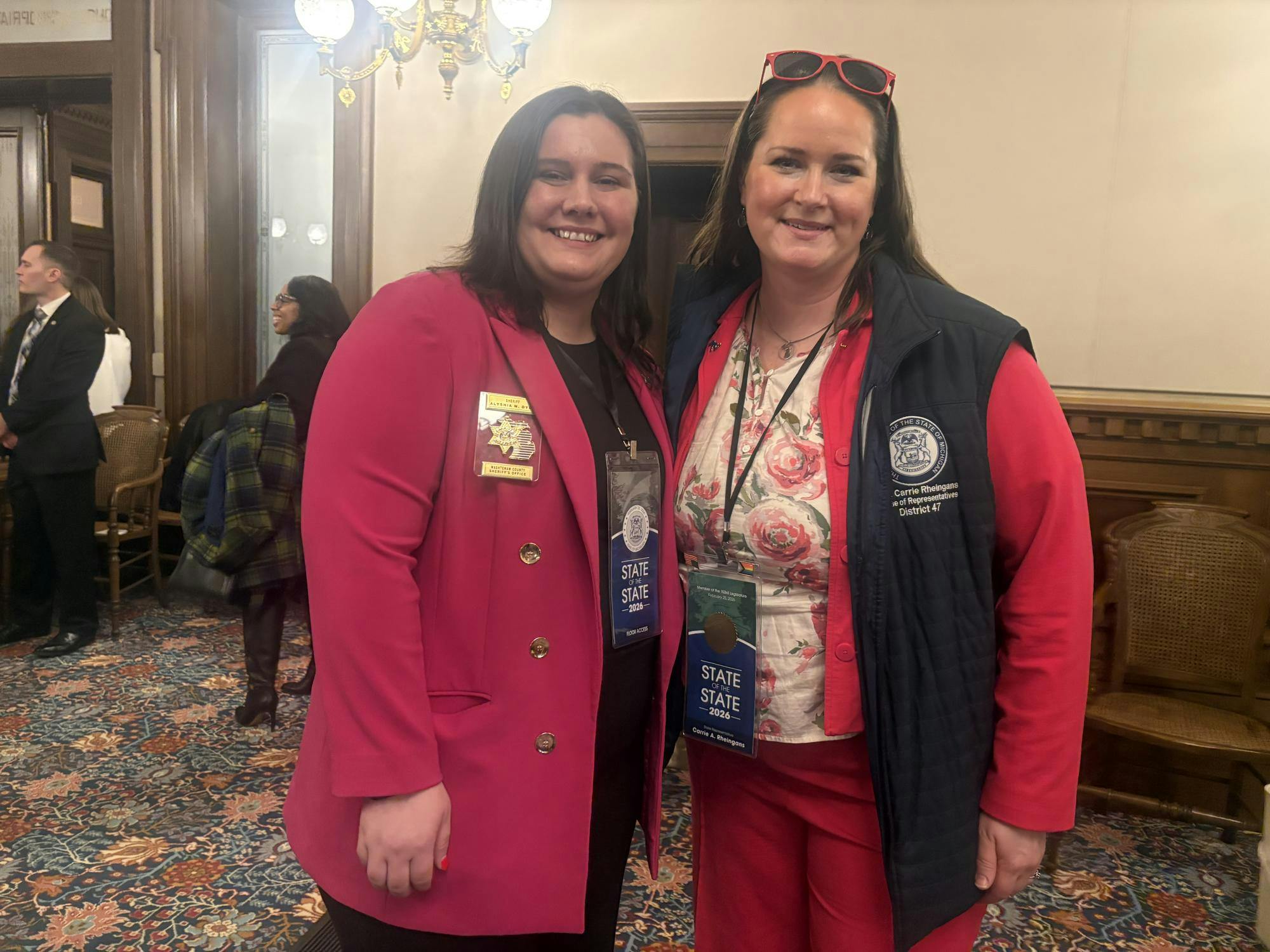 Alyshia Dyer and Carrie Rheingans, State of the State