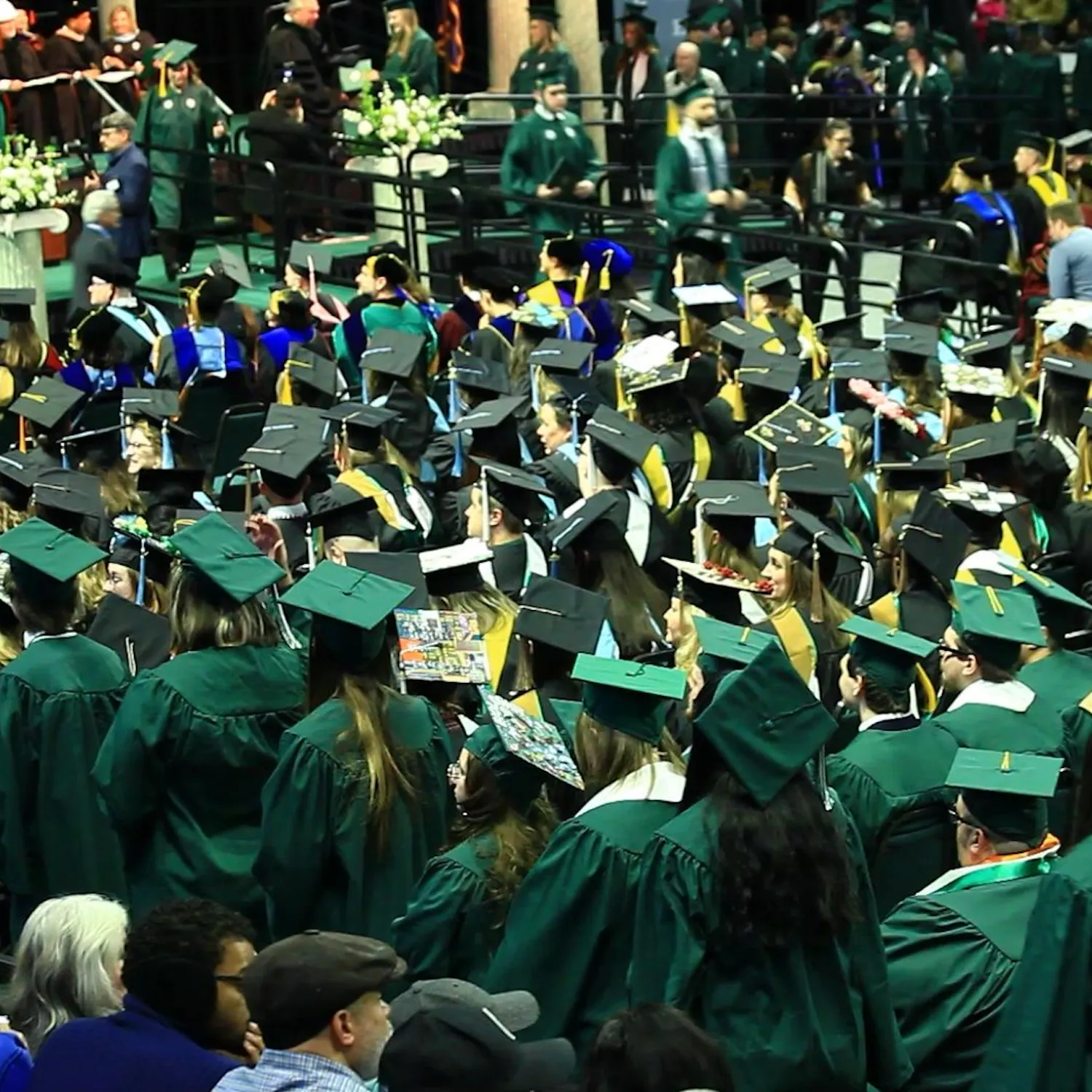 December 2025 Commencement crowd