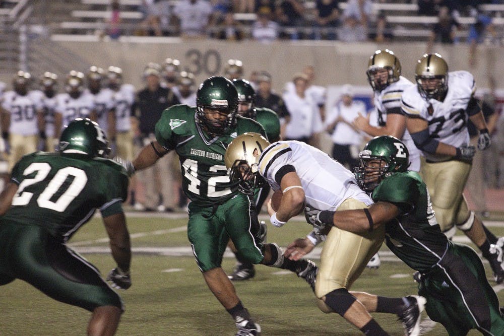 Army defeats Eastern   27-14 in season opener