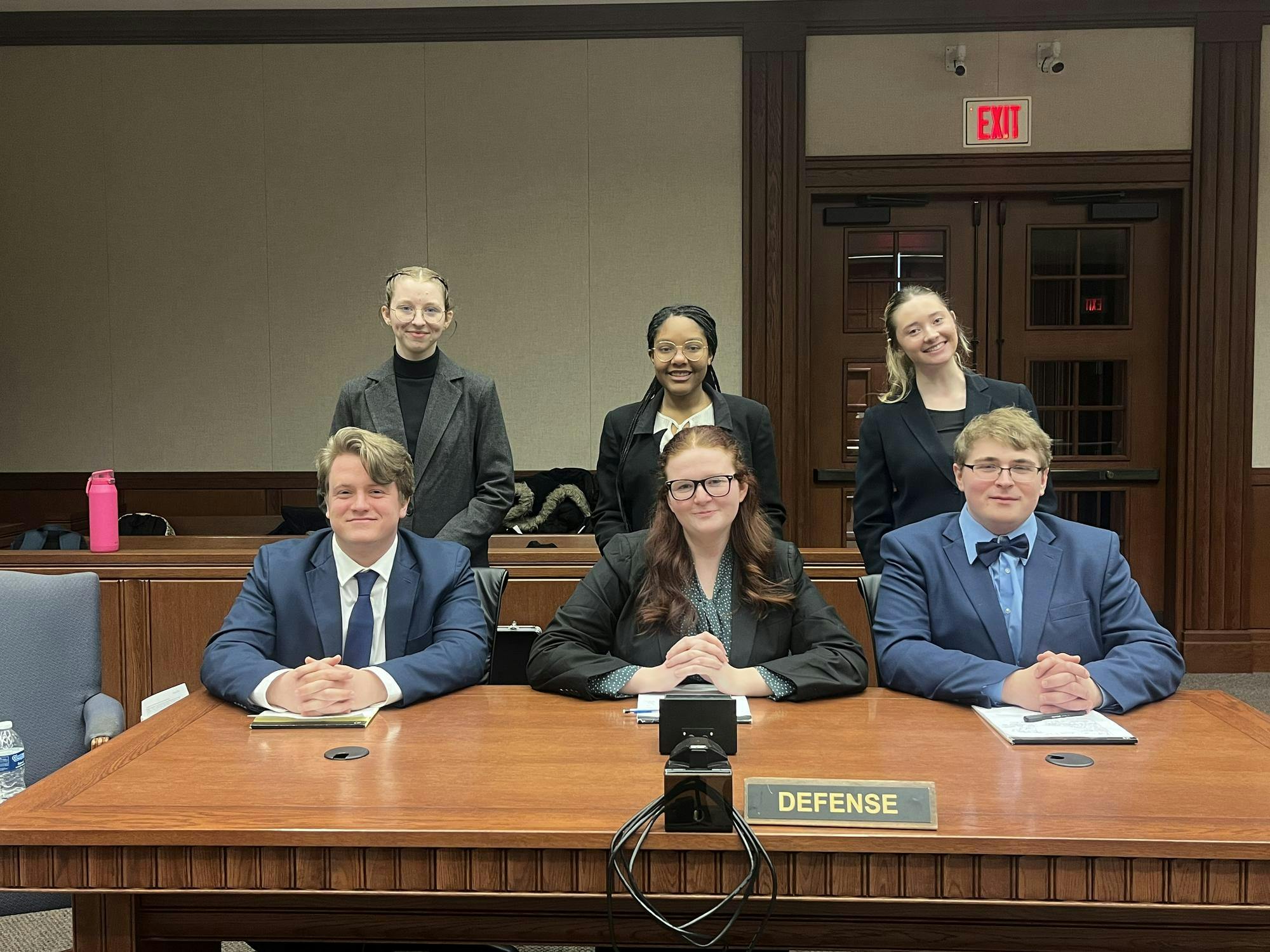 EMU Mock Trial 2024 defense team