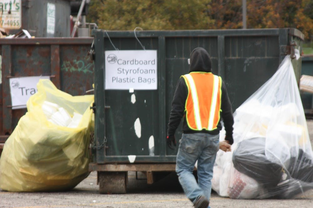 Event sponsored by Washtenaw County recycles unwanted household items