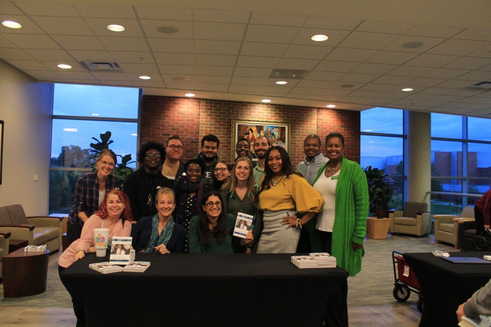  Author of What the Eyes Don't See holds book signing at EMU