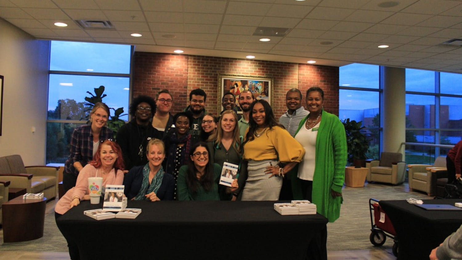Author of What the Eyes Don't See holds book signing at EMU