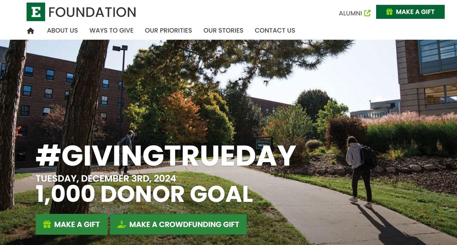 2024 #GivingTrueday at EMU