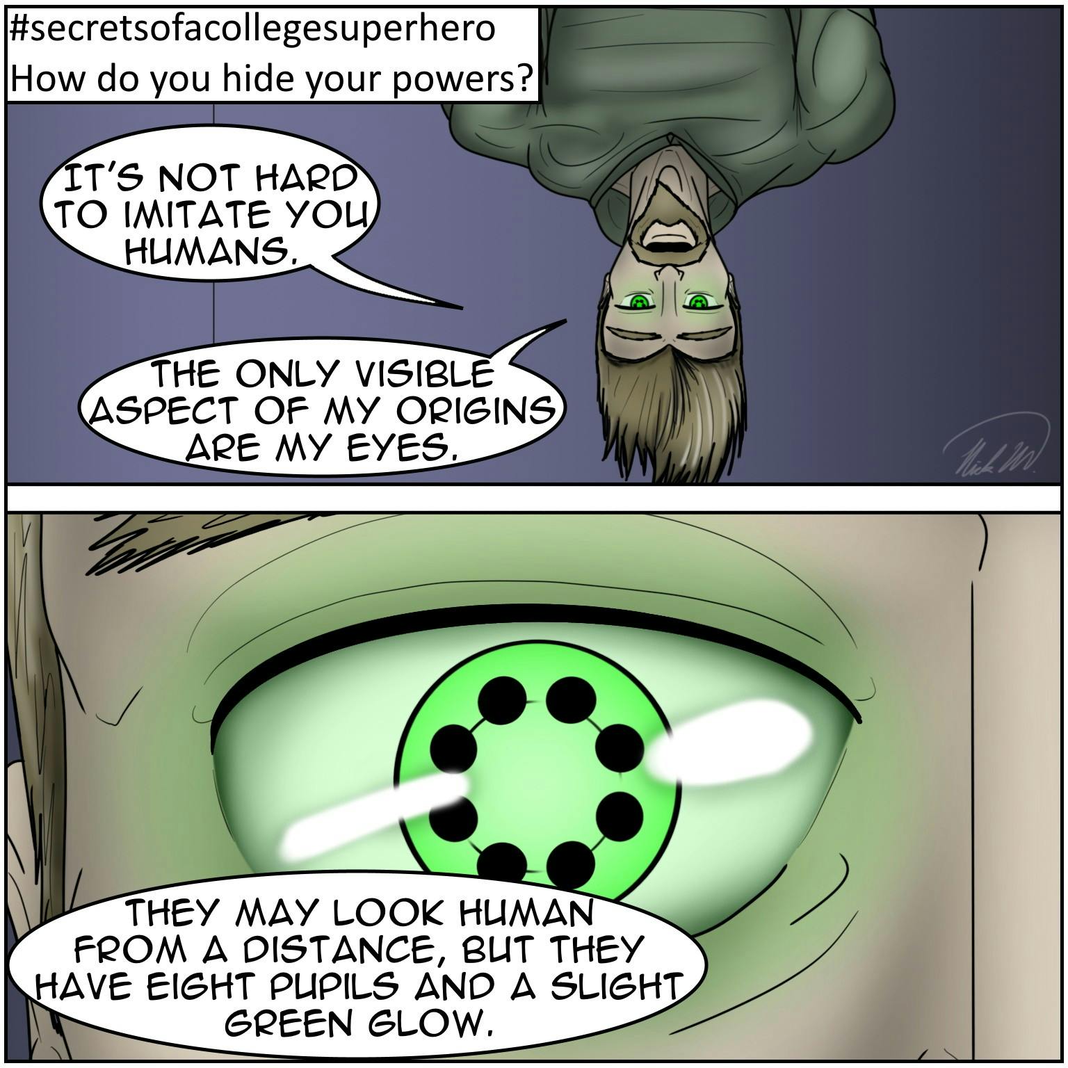 #secretsofacollegesuperhero