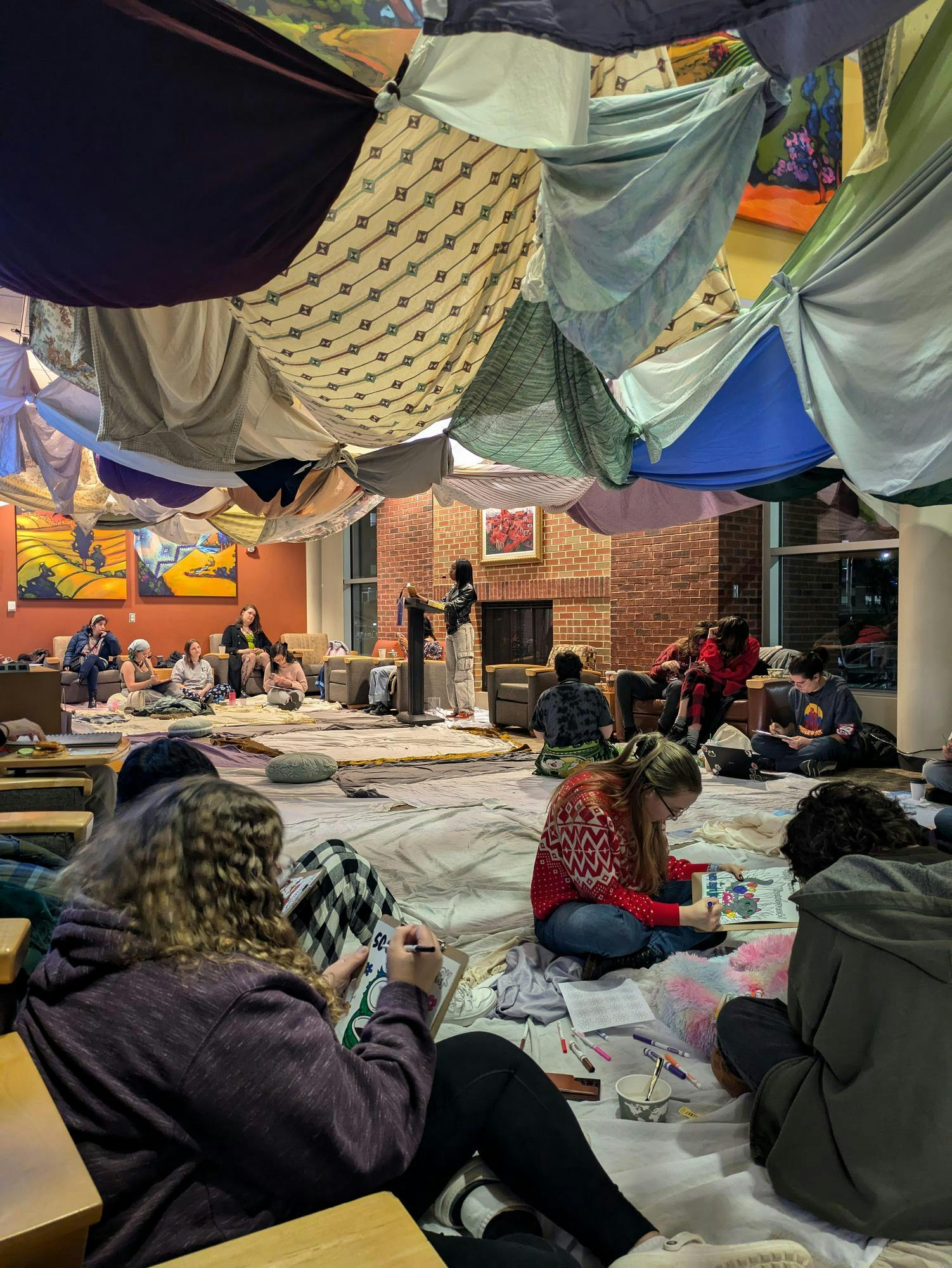 Finals Lounge at the EMU Student Center