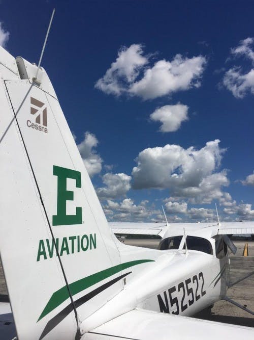 EMU aviation program plane N525322