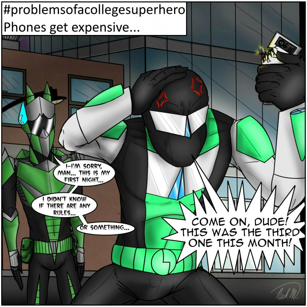 #problemsofacollegesuperhero
