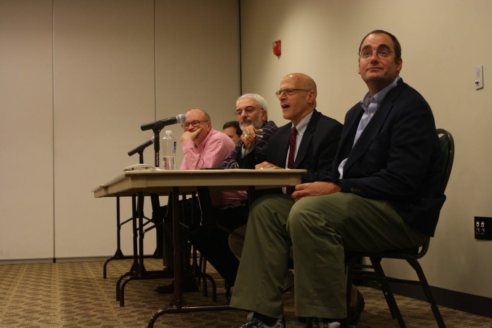 Barry Pyle (far right)