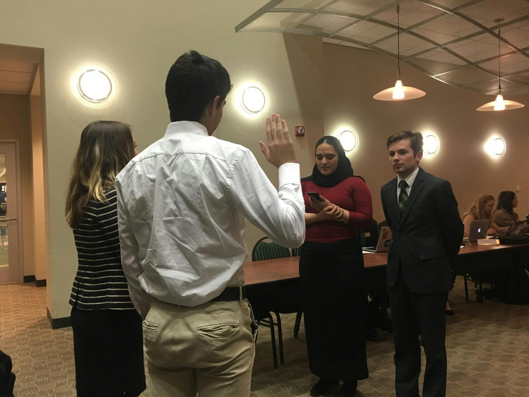 Senator steps down making room for two new senators