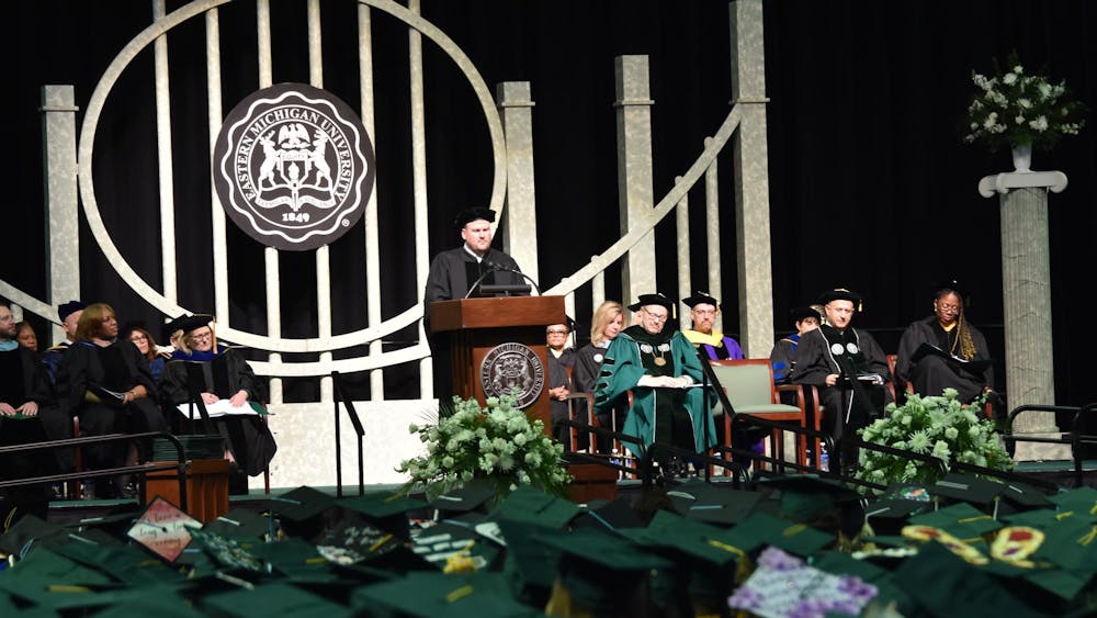 Eastern Michigan Eagles take on Spring Commencements 
