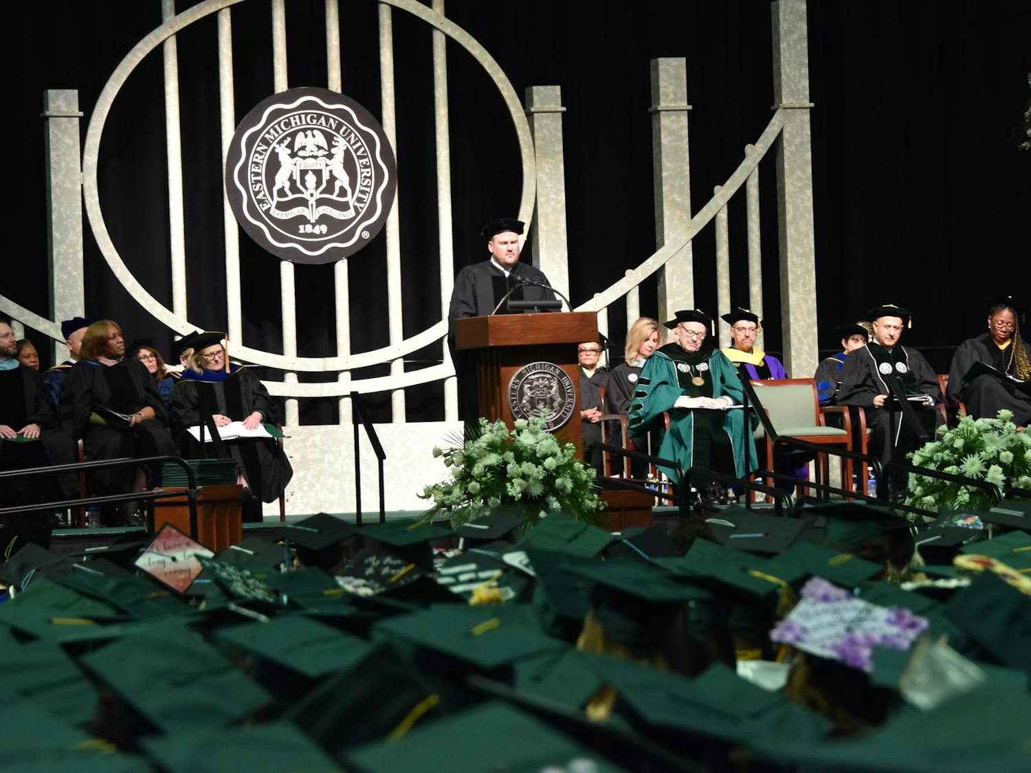Eastern Michigan Eagles take on Spring Commencements