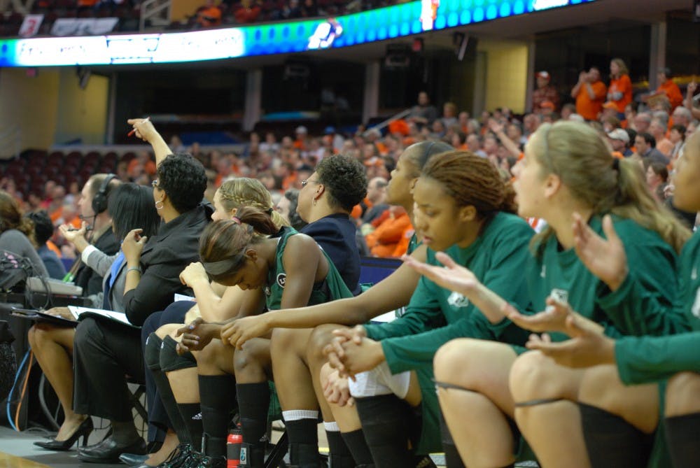 EMU women's basketball 2011 Mac Championship