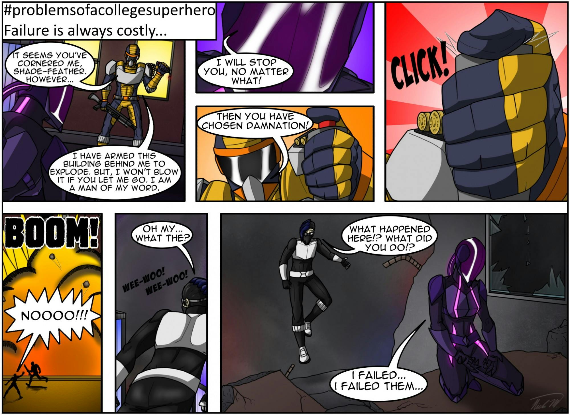 #problemsofacollegesuperhero