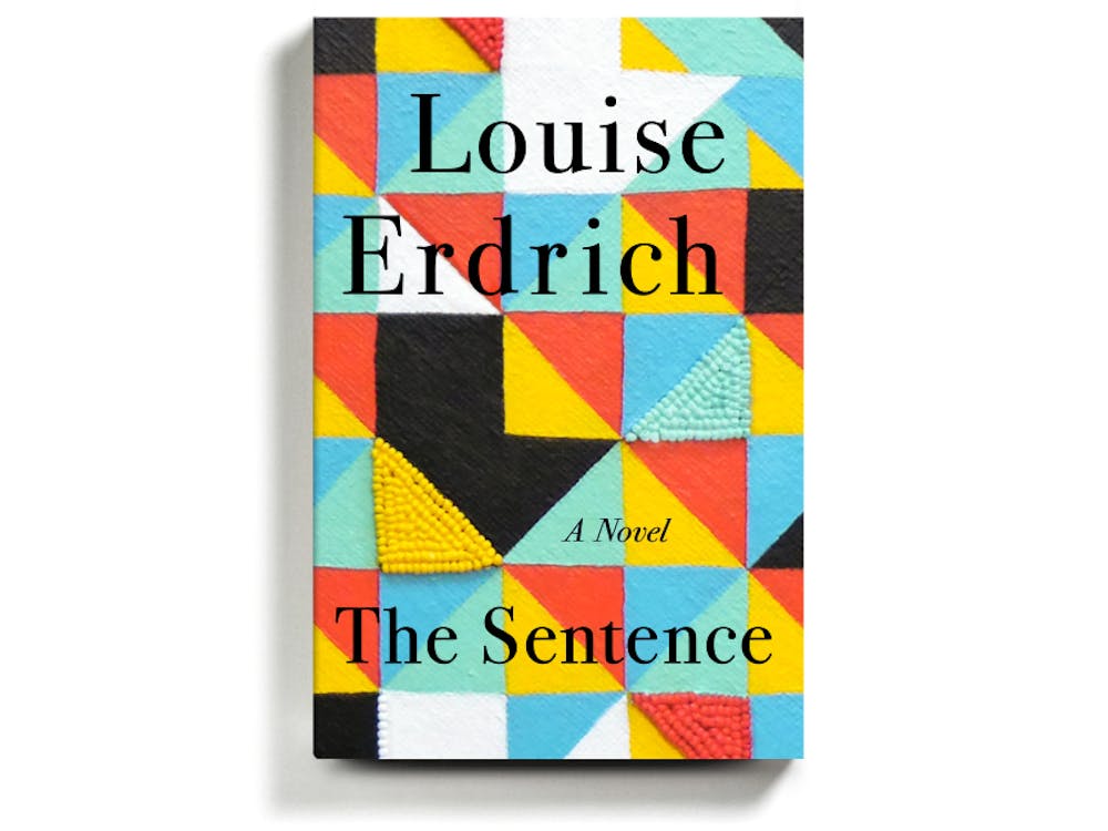 “The Sentence” by Louise Erdrich. Book cover art by Aza Erdrich