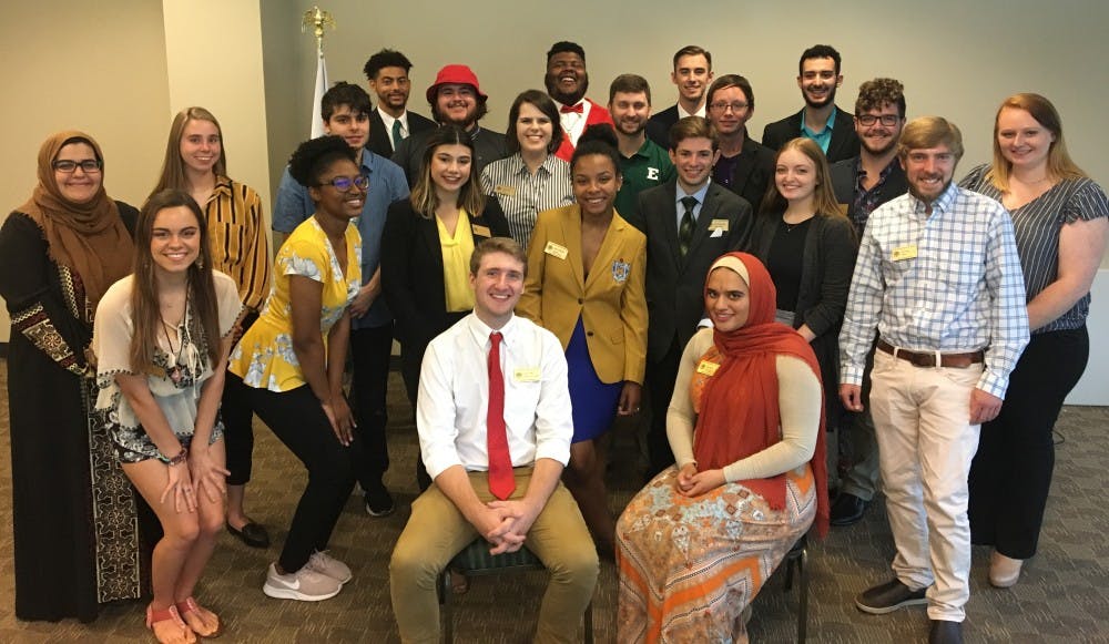 2019 EMU Student Government members