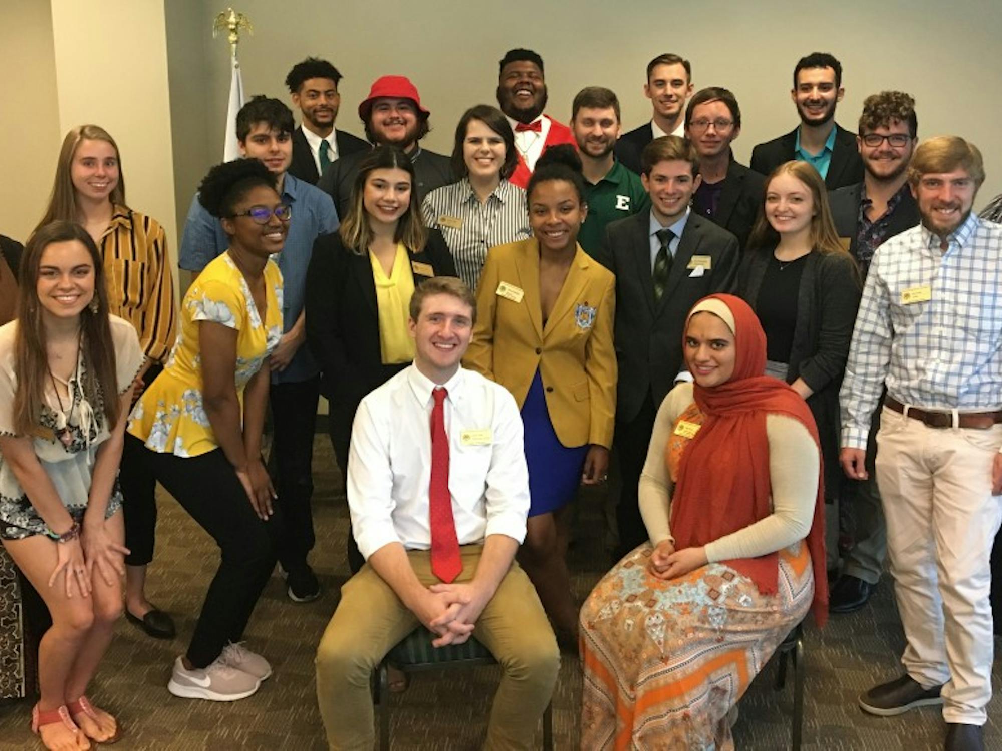 2019 EMU Student Government members