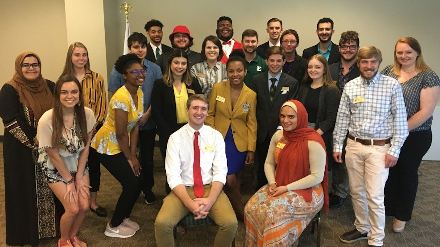 2019 EMU Student Government members