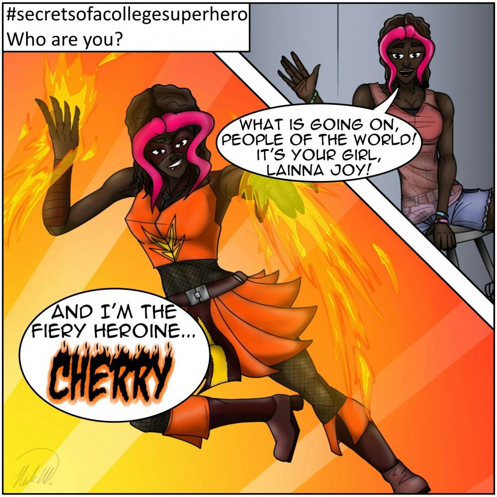 #secretsofacollegesuperhero