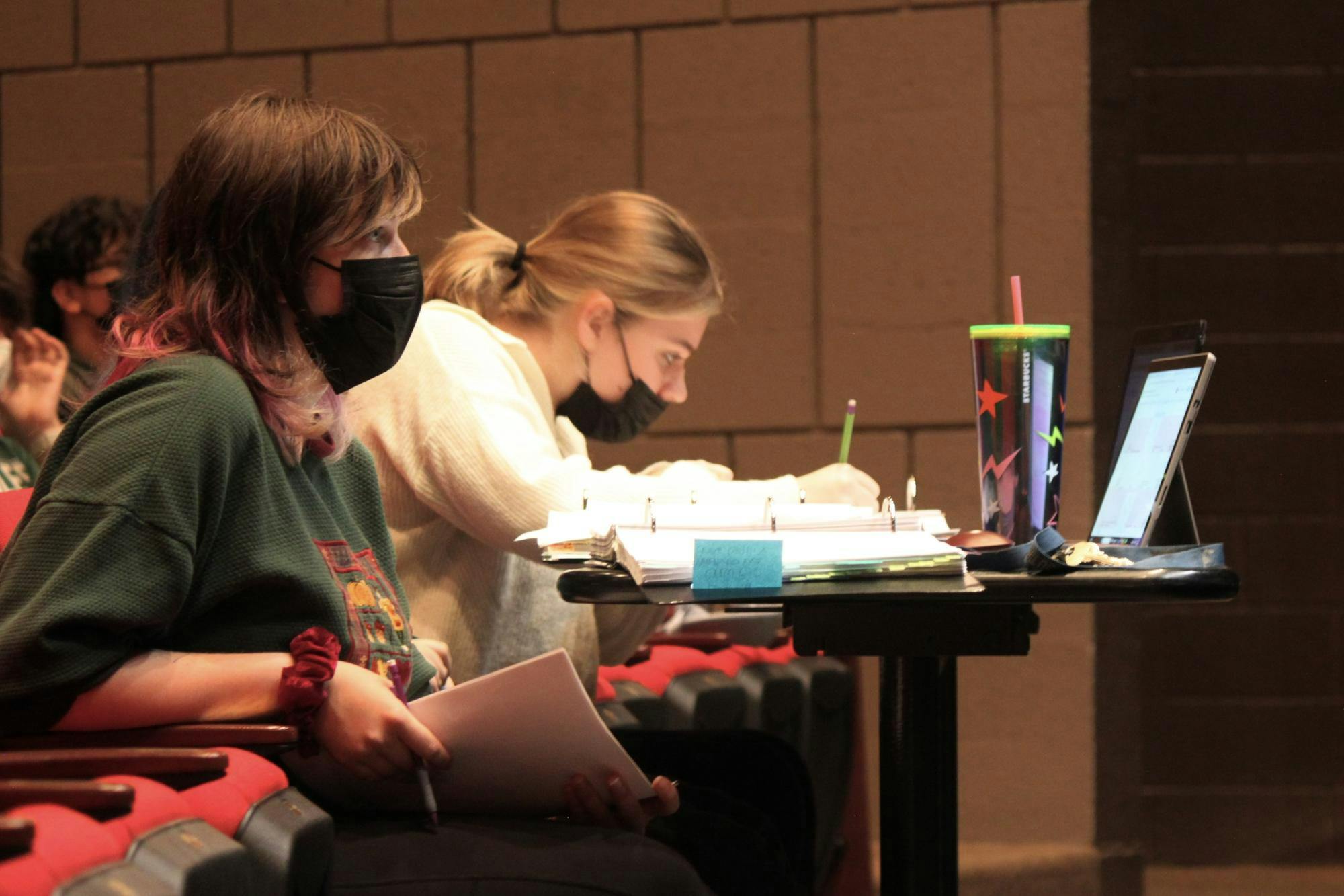 Sweet Charity Support Crew Checks the Action