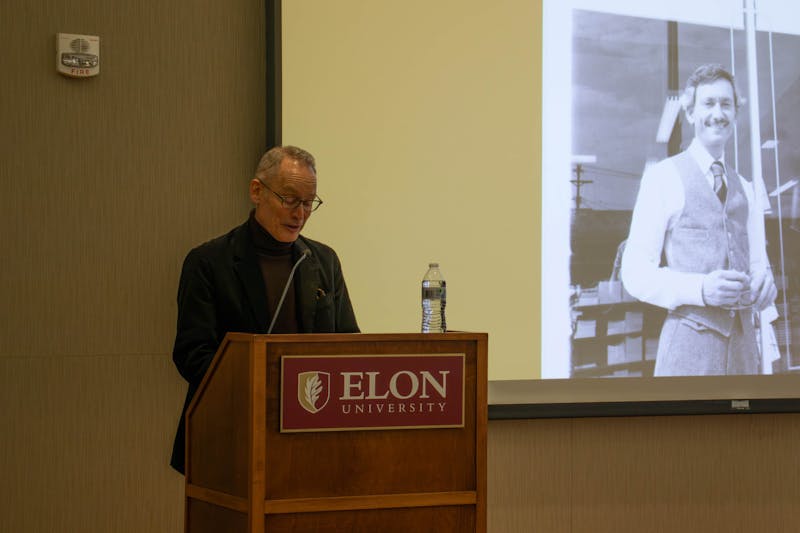 Author discusses father’s bookstore, identity in lecture
