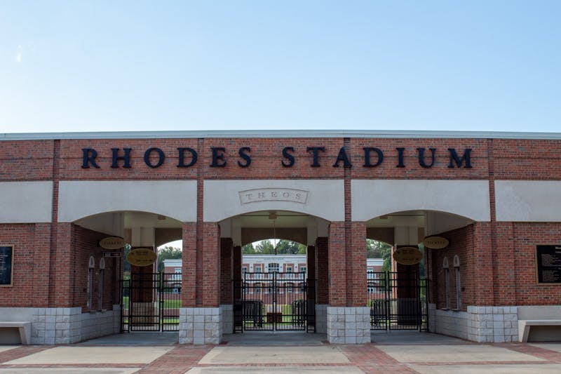 Here comes the #Elon Phoenix! The football team enters Rhodes Stadium  during the first home game of the 2013 …