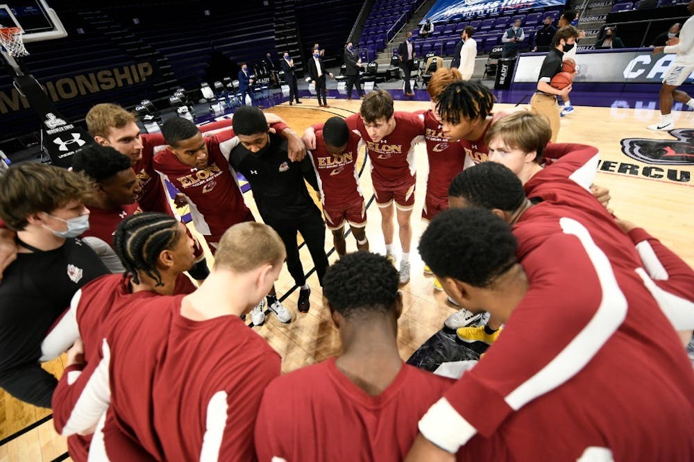 What to know ahead of Elon men’s basketball CAA championship game - Elon News Network
