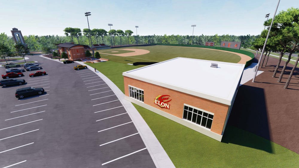 Latham Park renovations continue for Elon University baseball team