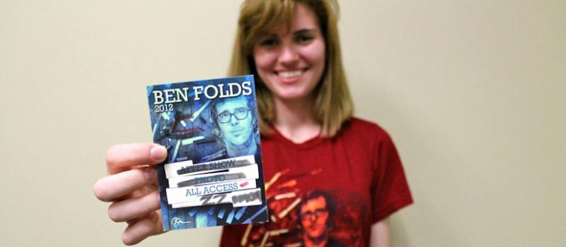 Ben Raleigh Rockin’ in Raleigh: Junior performs at Ben Folds concert - Elon News ...