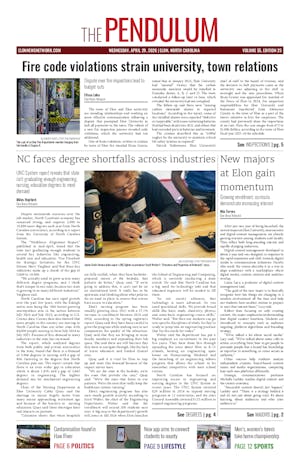 The Pendulum, April 29, 2026